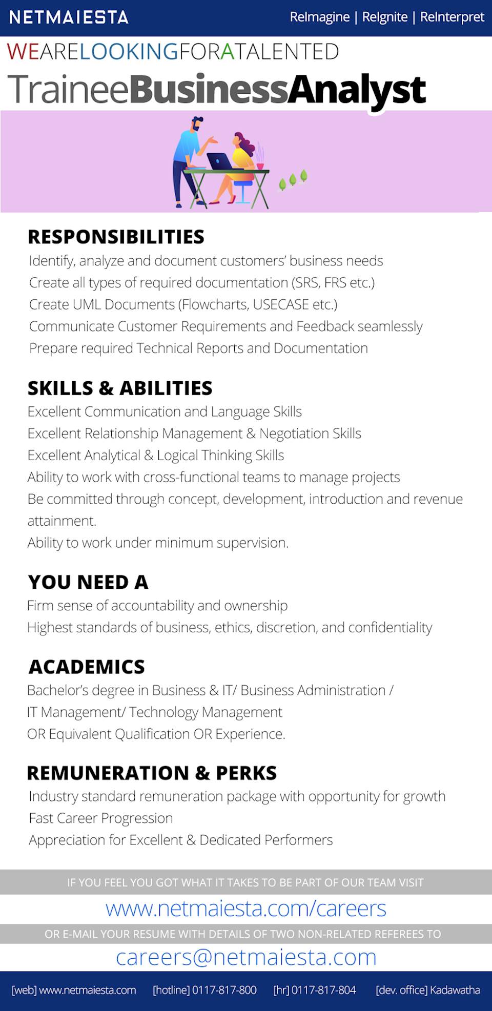 Trainee Business Analyst