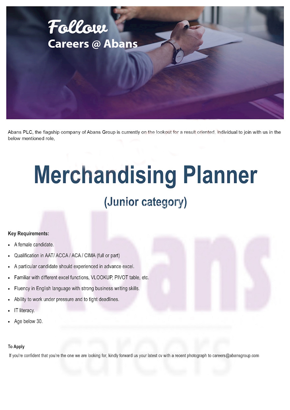 Merchandising Planner