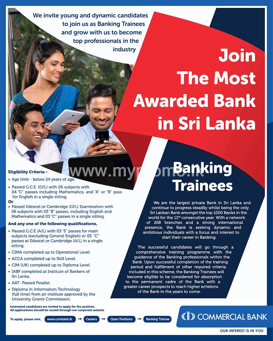  Banking Trainee