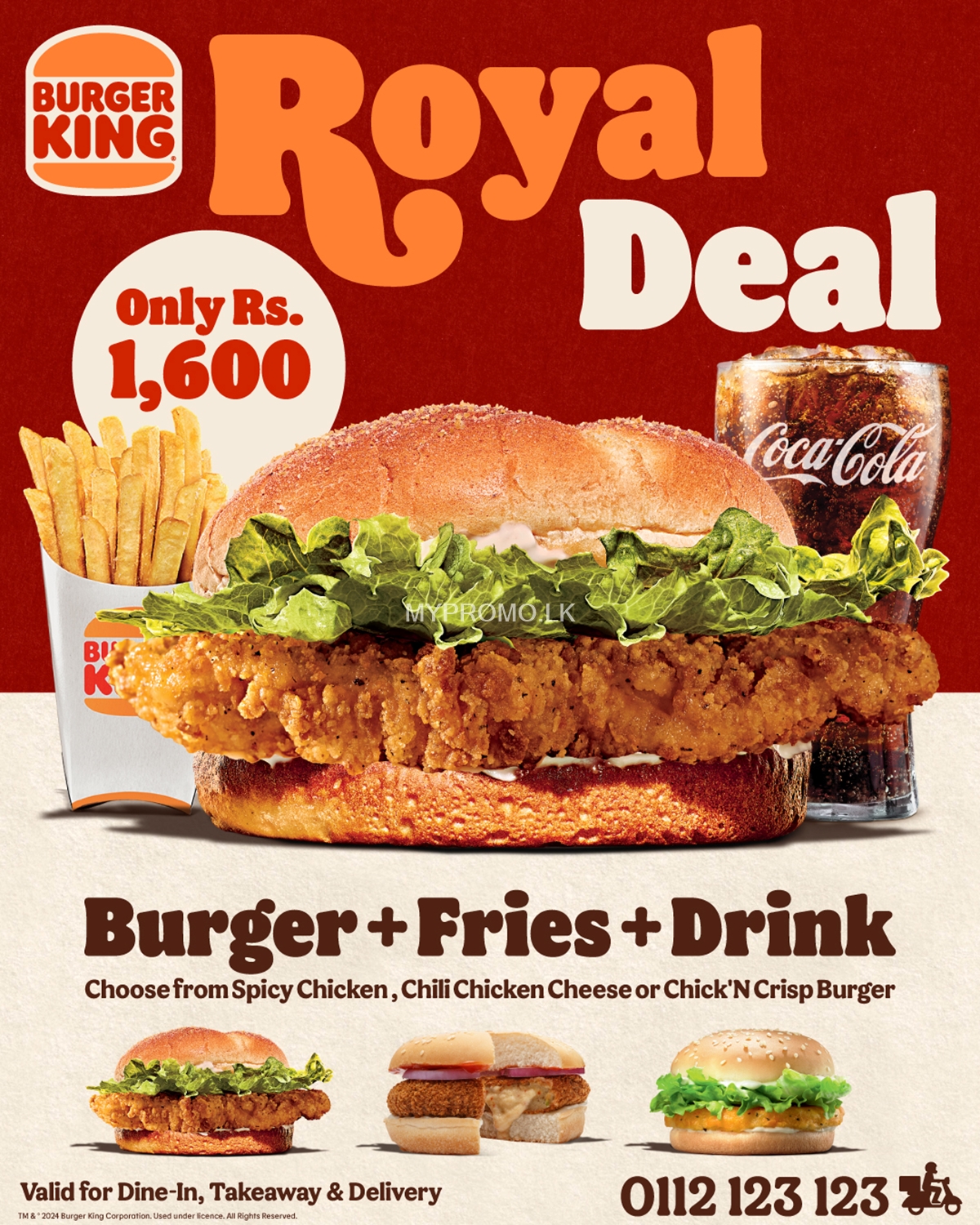 THE ROYAL DEAL from Burger King