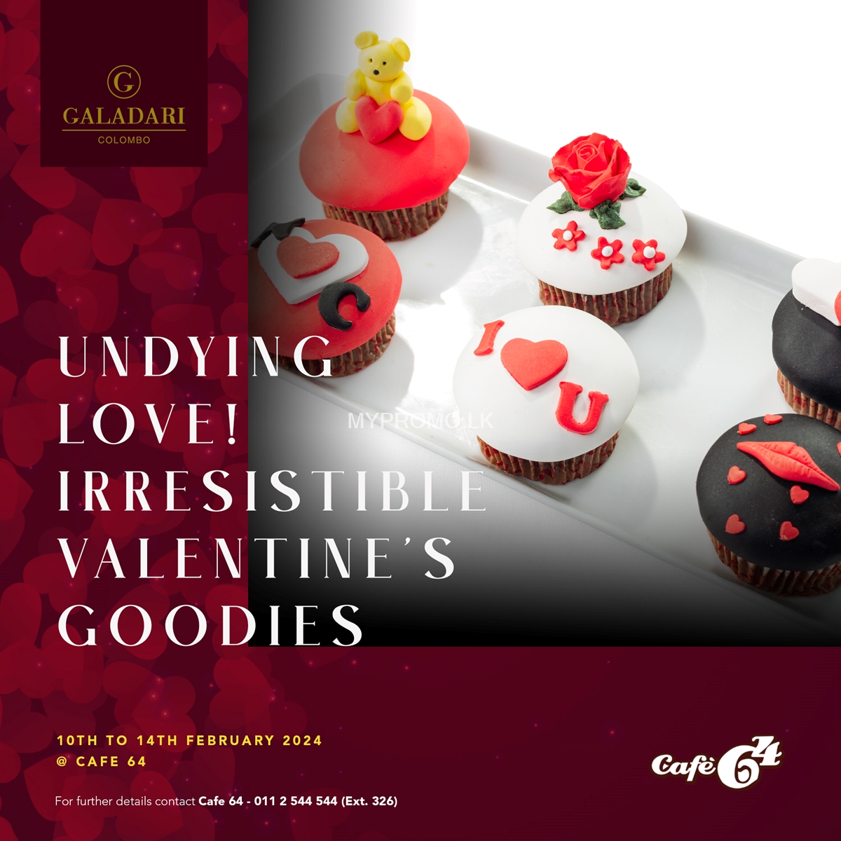 Irresistible Valentine’s Goodies at Galadari Hotel