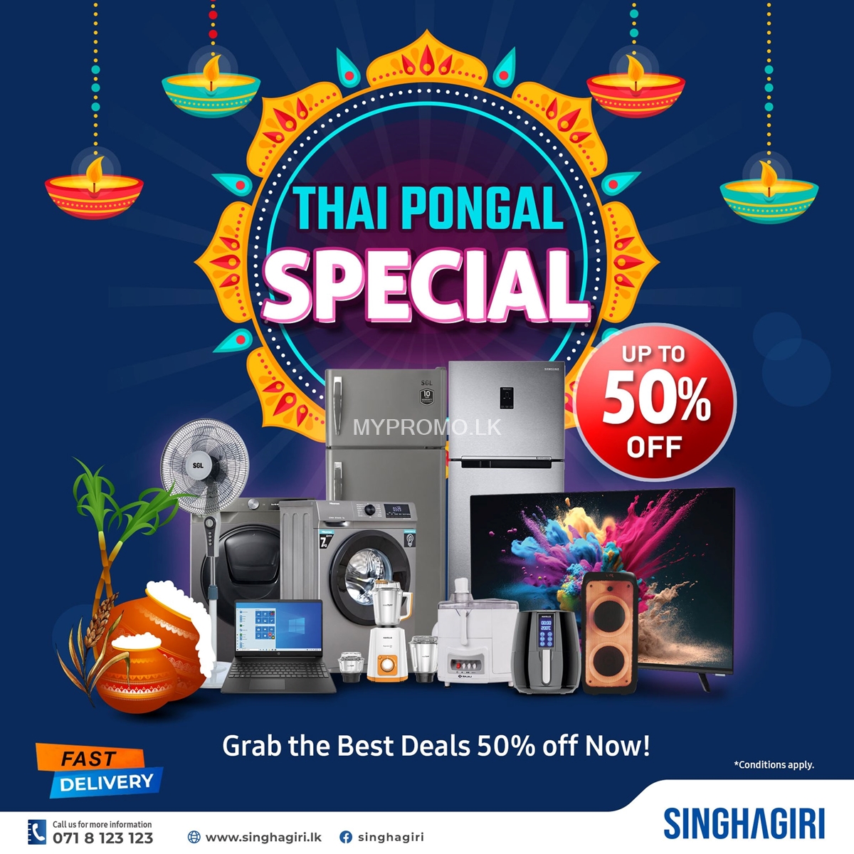 Celebrate Thai Pongal with Singhagiri. lk