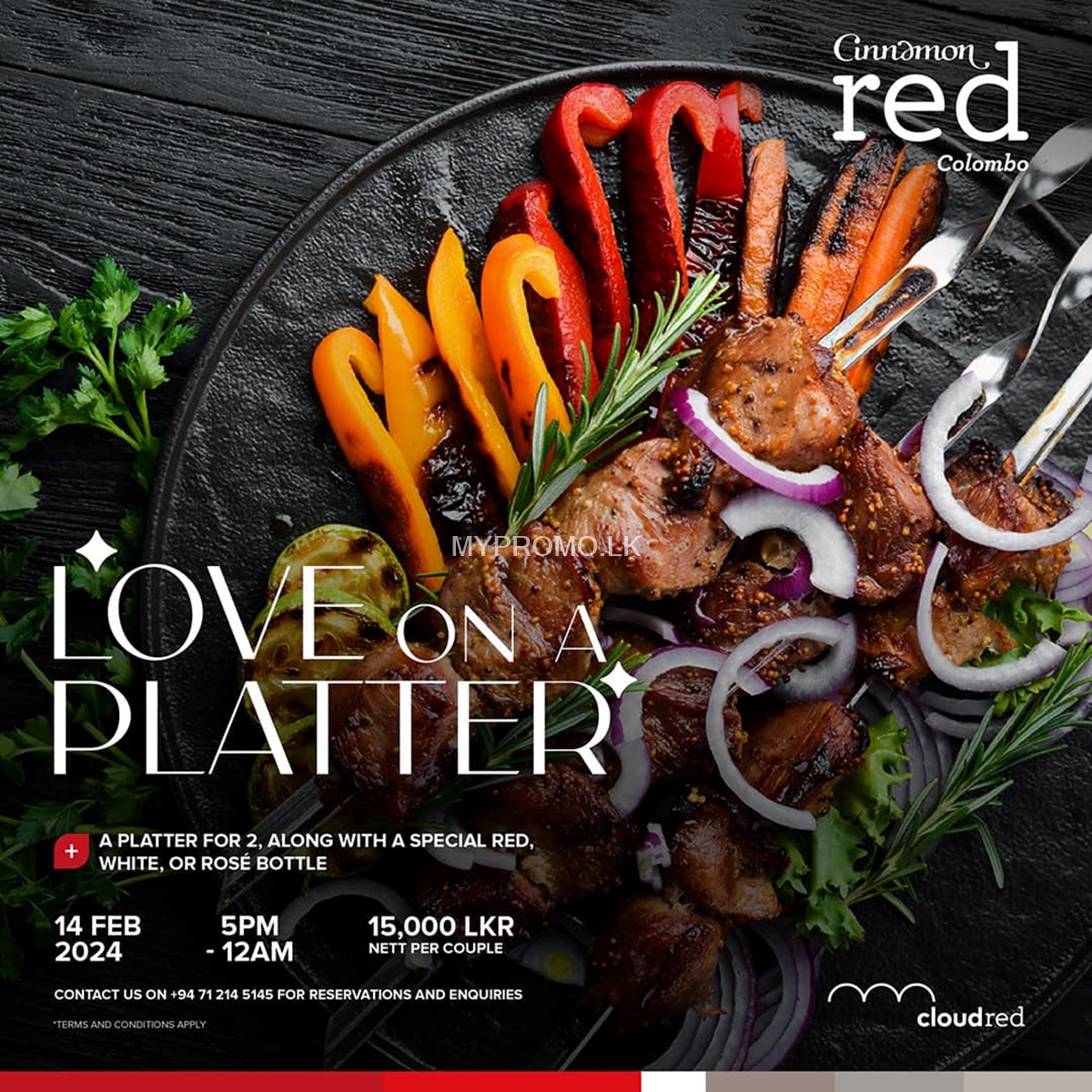 Love on a Platter at Cinnamon Red
