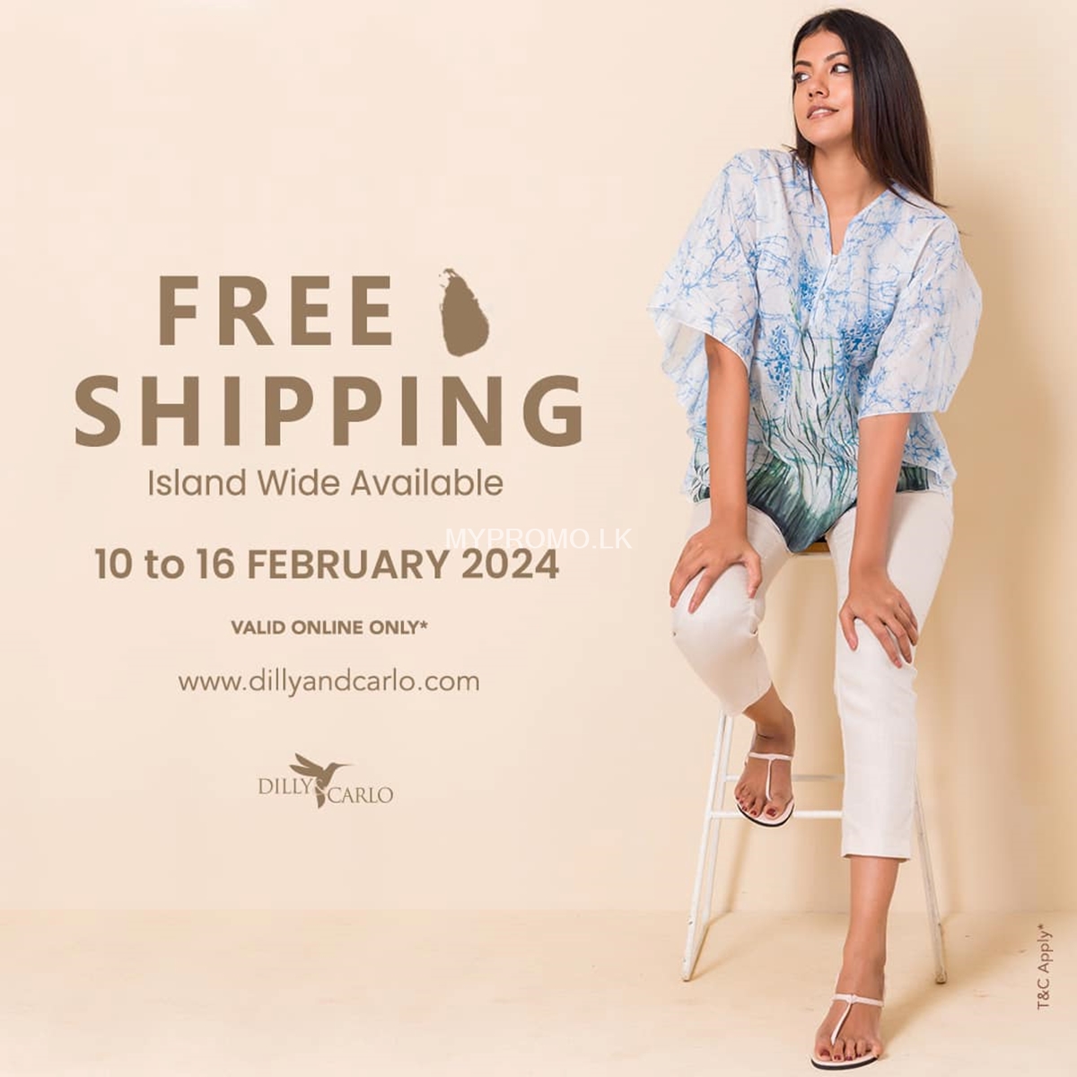 Enjoy free shipping on all orders at Dilly & Carlo