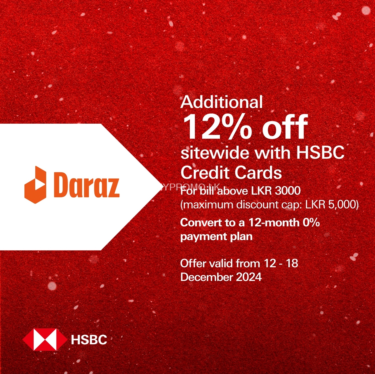 Up to 15% OFF on your favorite online shopping sites with your HSBC Credit Card