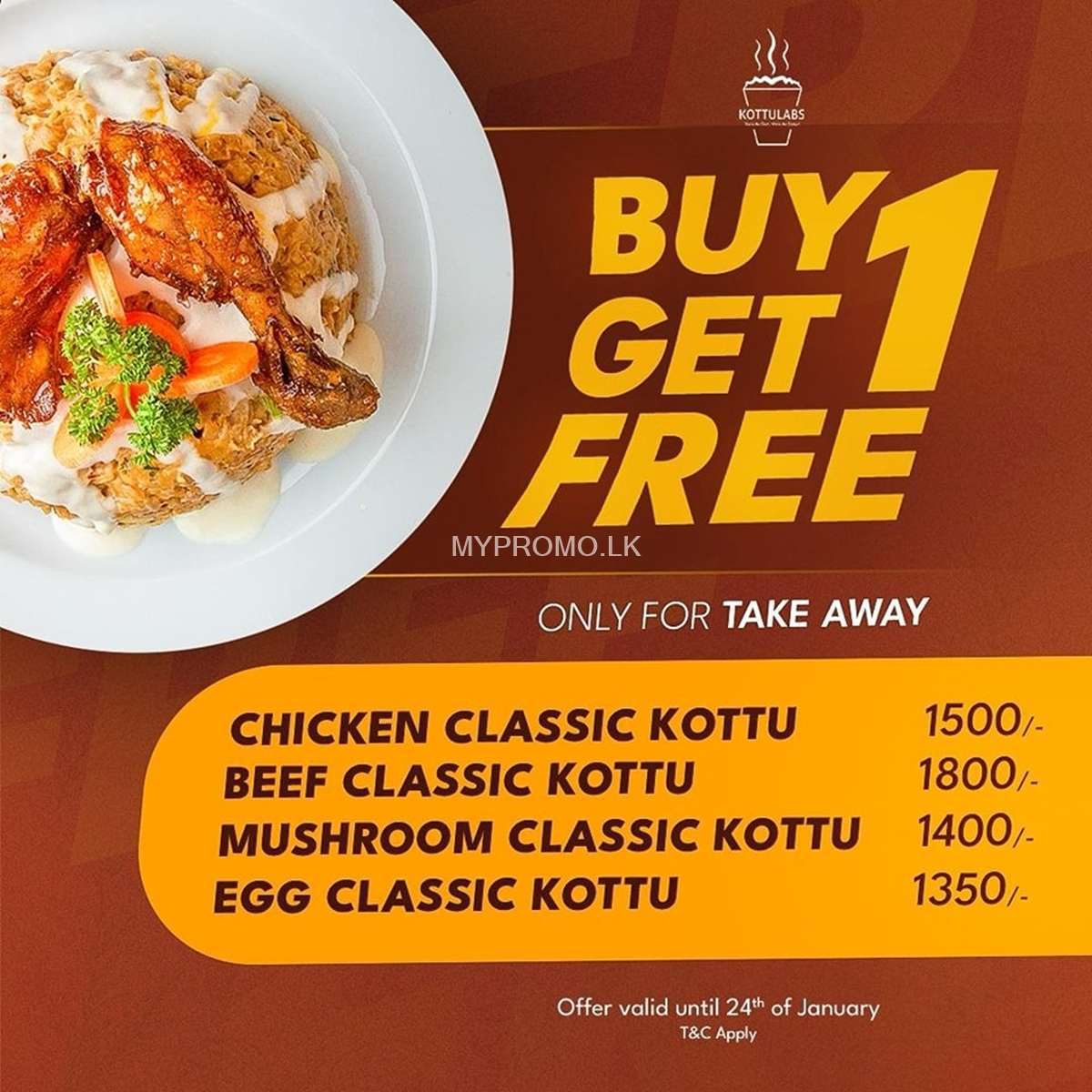Buy 1 get 1 free with Kottulabs