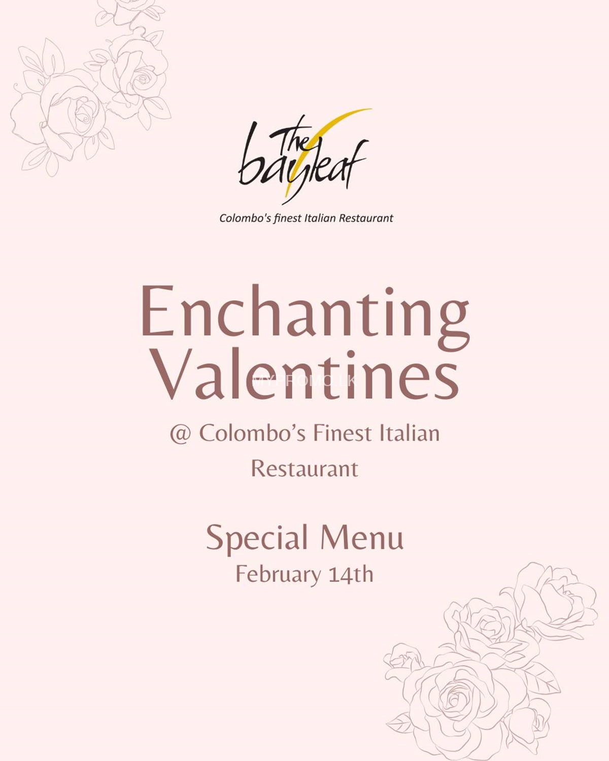 Special menu at Bayleaf this Valentine's Day