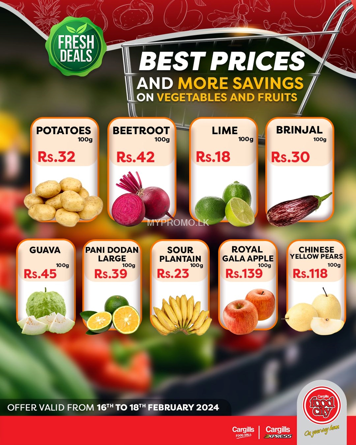 Buy Fresh Vegetables And Fruits At The Lowest Prices And More Savings ...