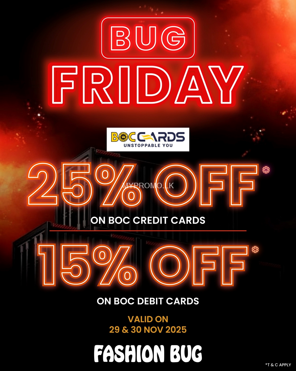 Fashion Bug Friday Offers 2025 | Up to 25% OFF Cash and Card Deals