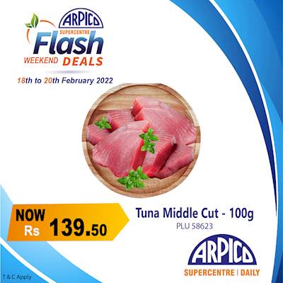 Tuna Middle Cut 100g