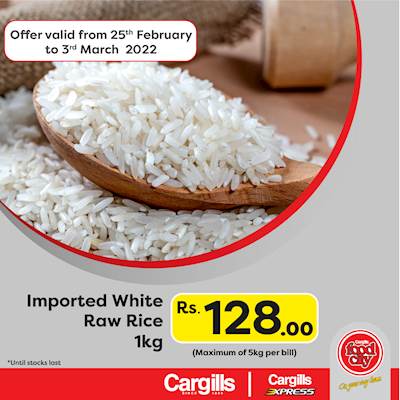 Imported White Raw Rice