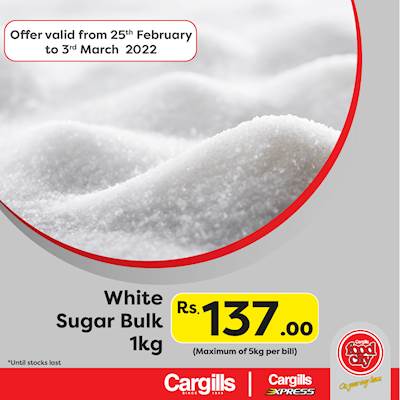 White Sugar Bulk 1 KG