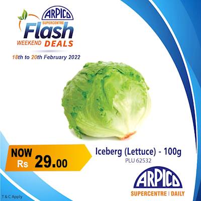 Iceberg (Lettuce) 100g