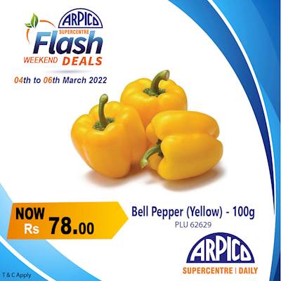 Bell Pepper (yellow) 100g