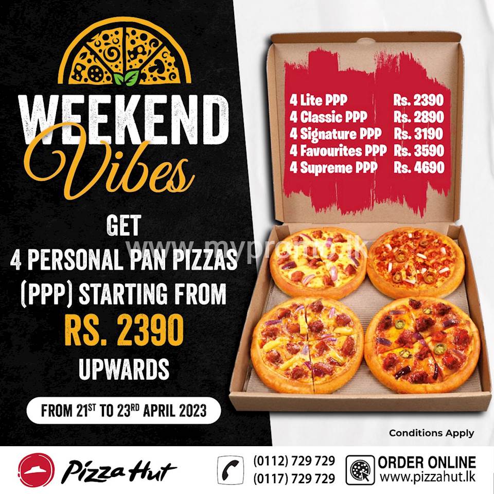 PAN 4 ALL Weekend from Pizza Hut!