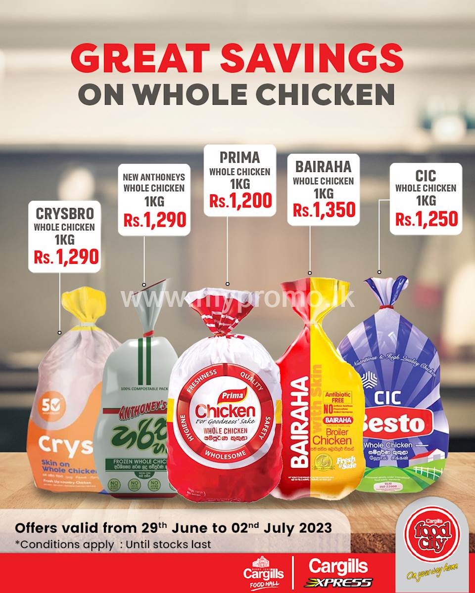 Enjoy the best savings on whole chicken from a range of trusted brands