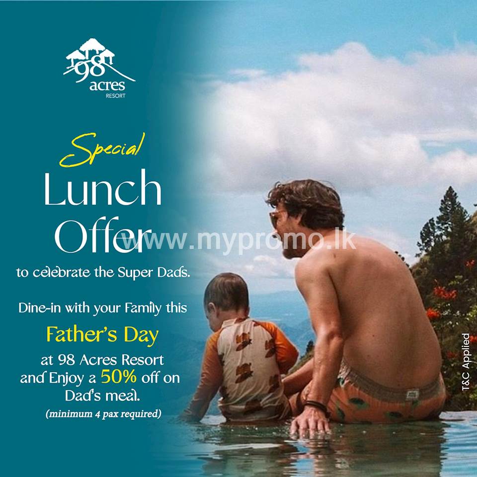 Special Lunch Offer at 98 Acres Resort and Spa