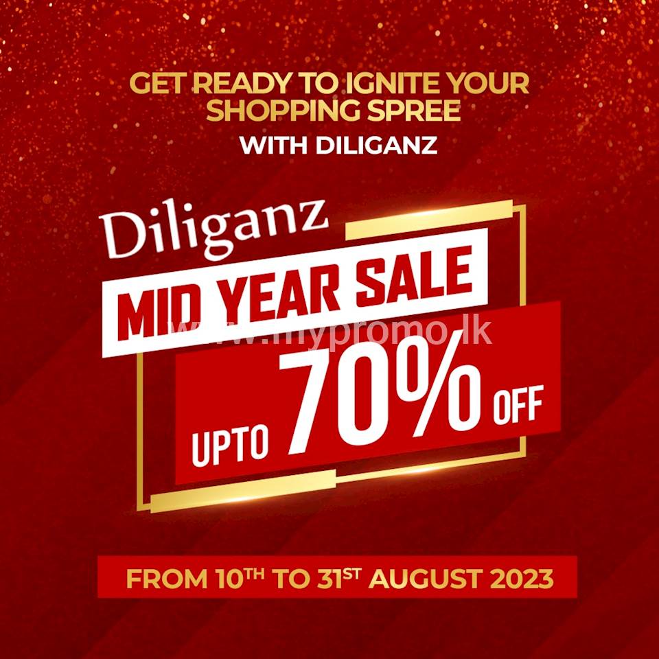Up to 70% Off at Diliganz!