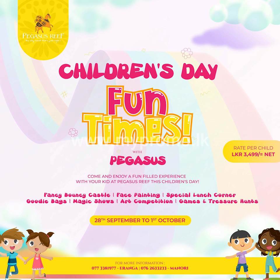 Children's Day Fun times with Pegasus