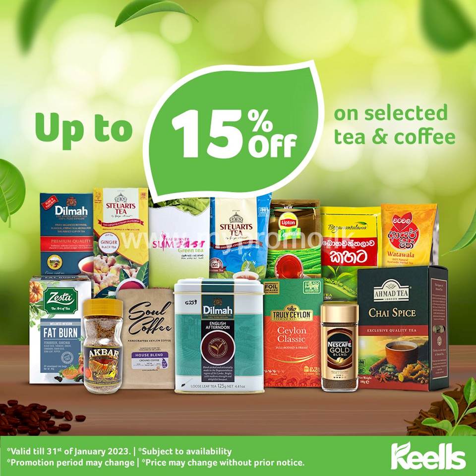 Head over to Keells this January and enjoy these exciting offers