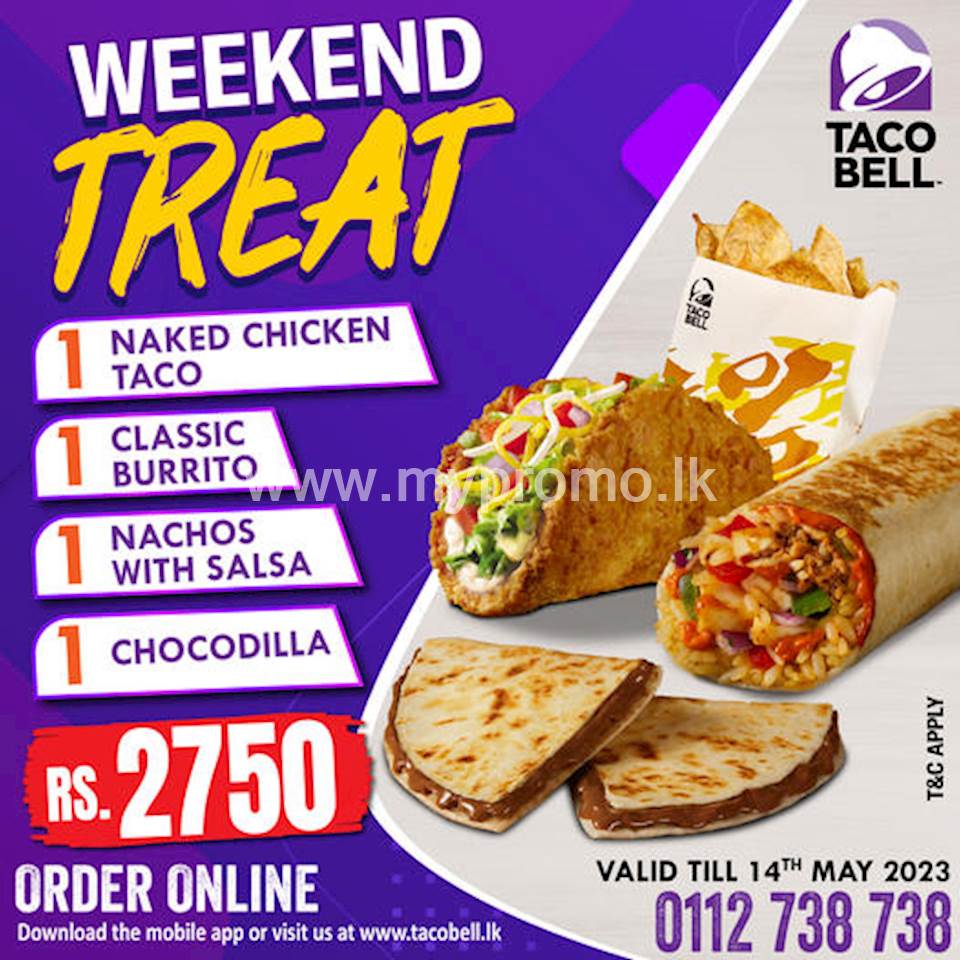 Treat yourself with Taco Bell this weekend