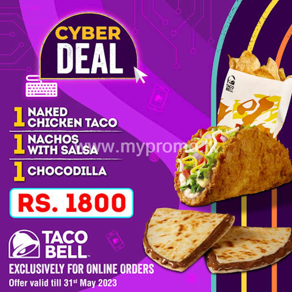 Cyber Deal from Taco Bell!