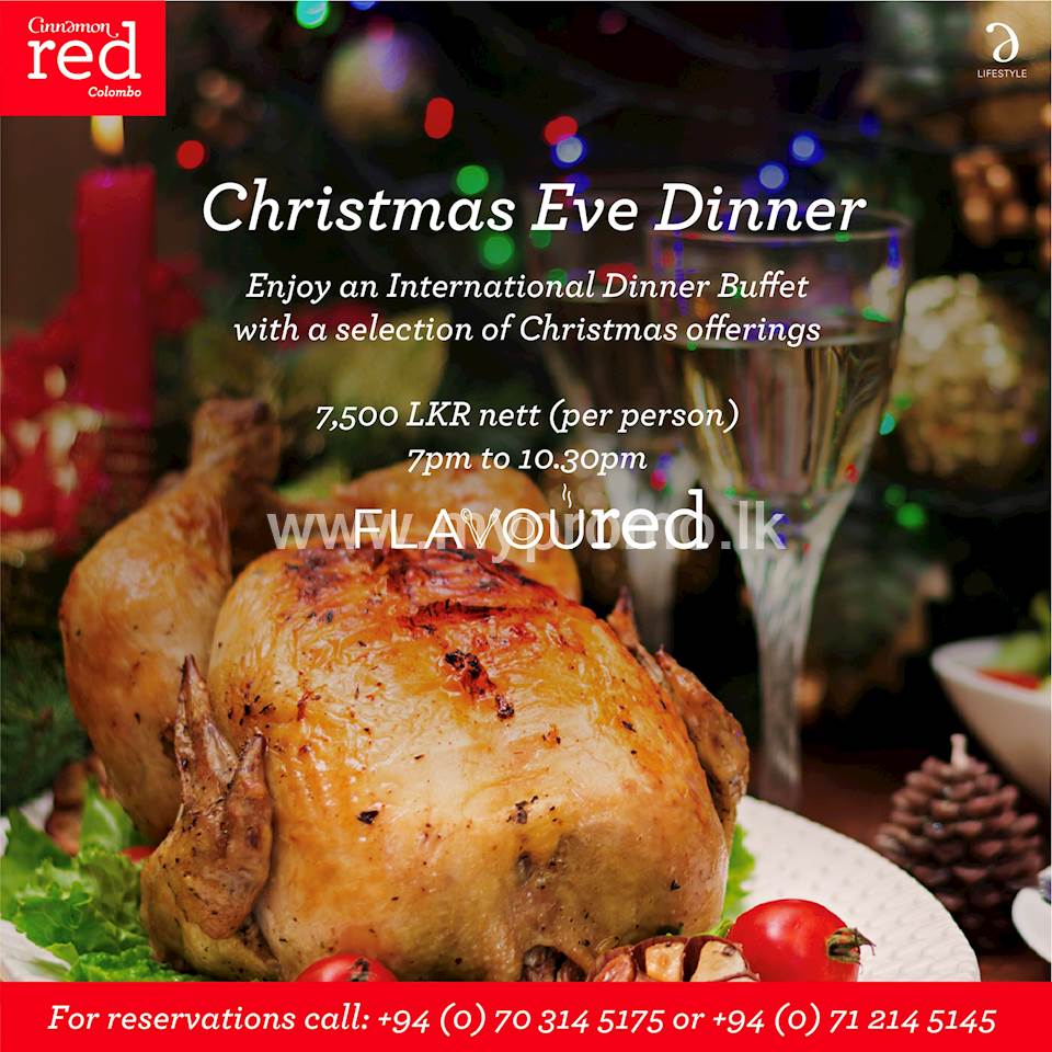 Christmas Eve Dinner at Cinnamon Red