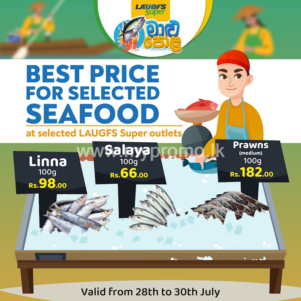 Best prices on selected fish from the LAUGFS Super