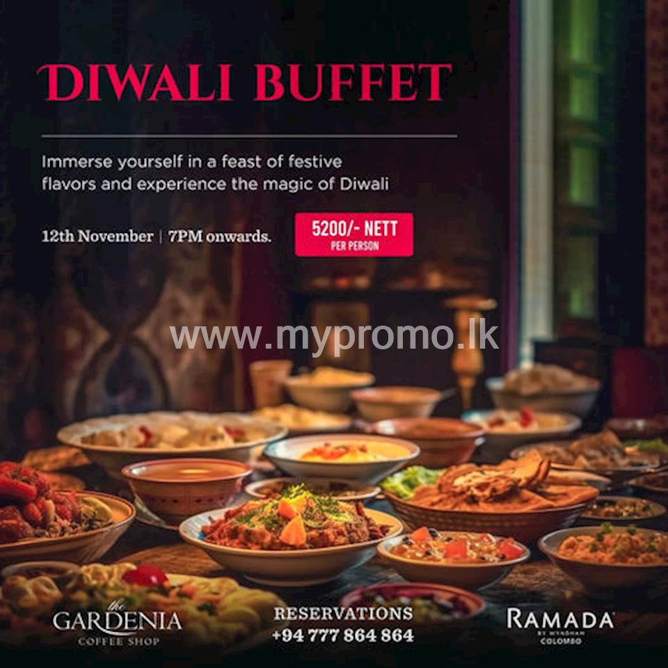  Diwali Buffet at Ramada by Wyndham Colombo