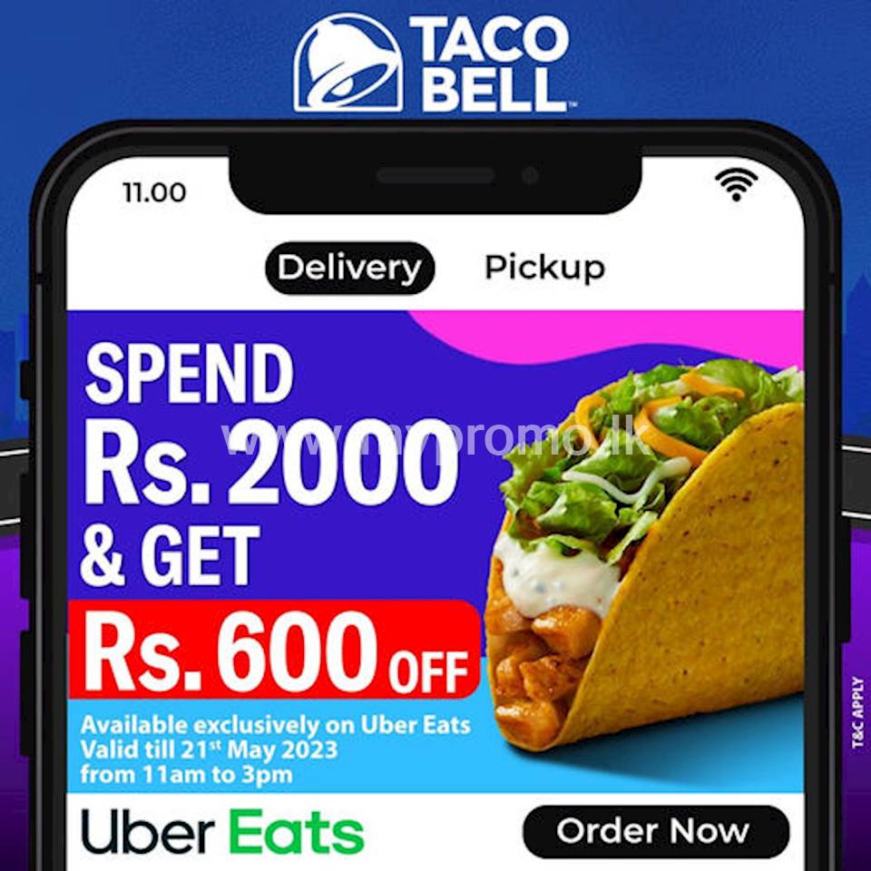 Spend Rs. 2000 and get Rs. 600 off on your total bill Exclusively on ...