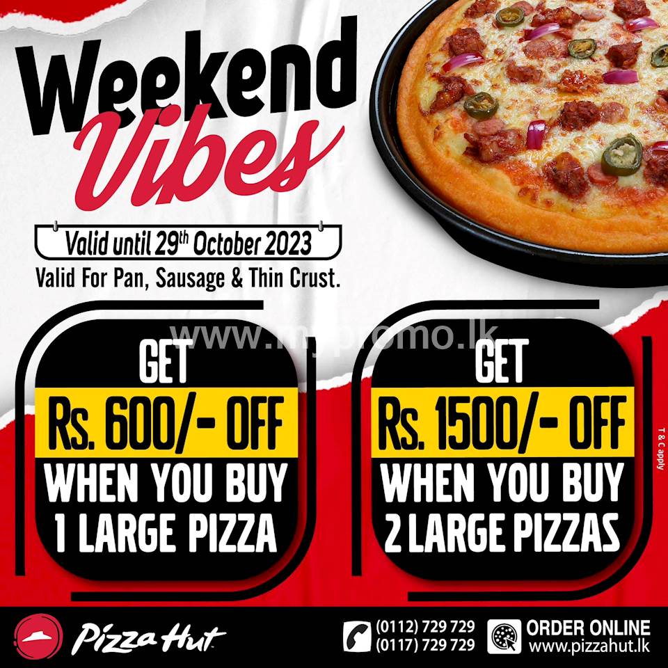 Weekend Vibes from Pizza Hut!