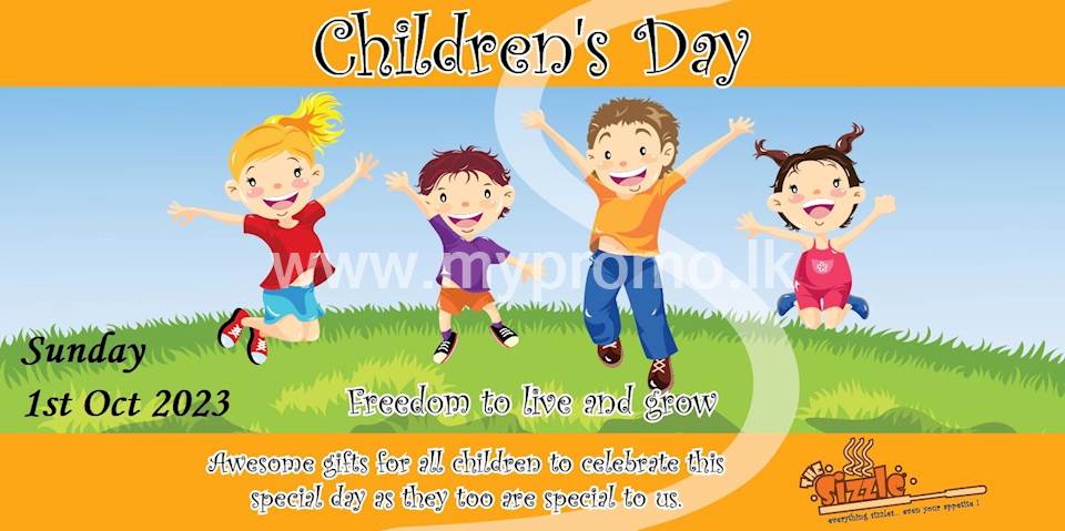 Children's day at The Sizzle