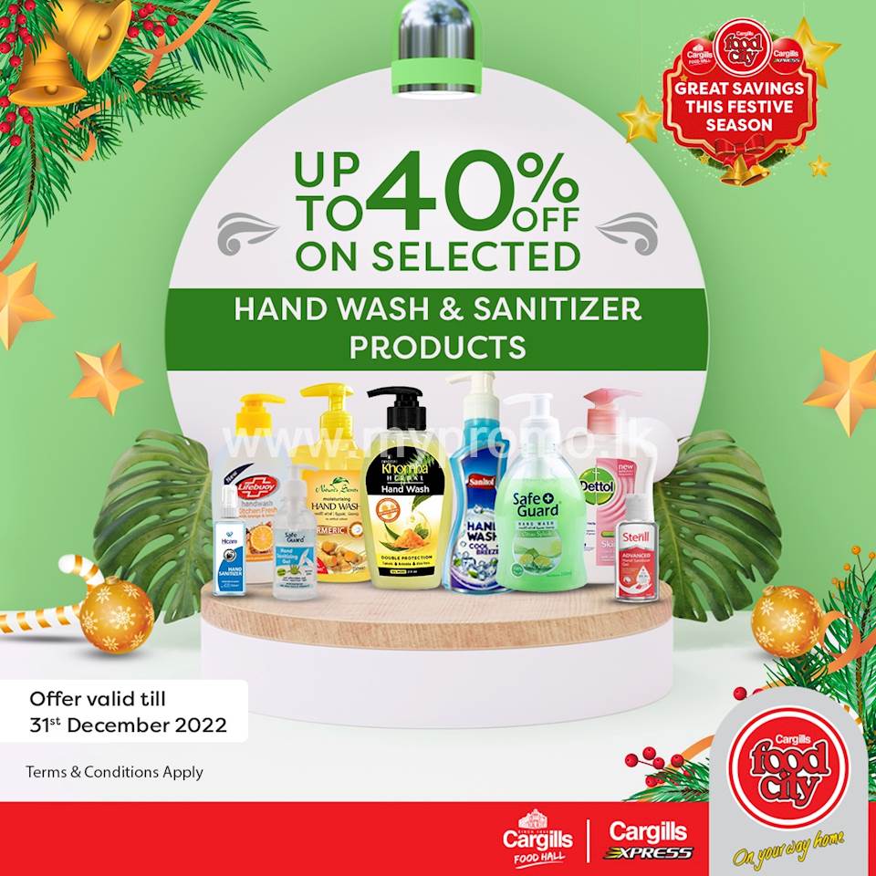 Up To 40 Off On Selected Hand Wash And Sanitizer Products At Cargills up-to-40-off-on-selected-hand-wash-and-sanitizer-products-at-cargills