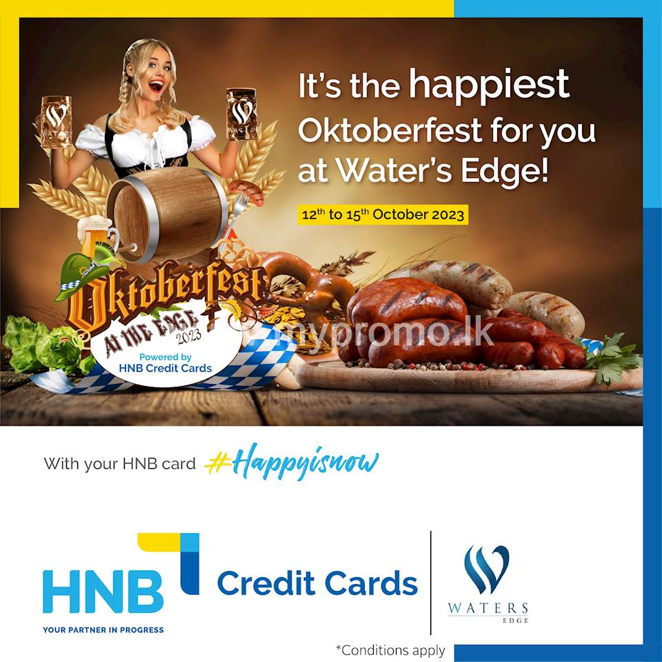 Celebrate the happiest Oktoberfest at Water's Edge with HNB