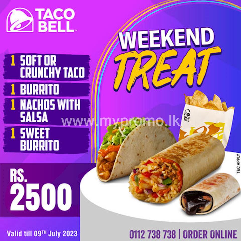 Weekend Treat at Taco Bell 