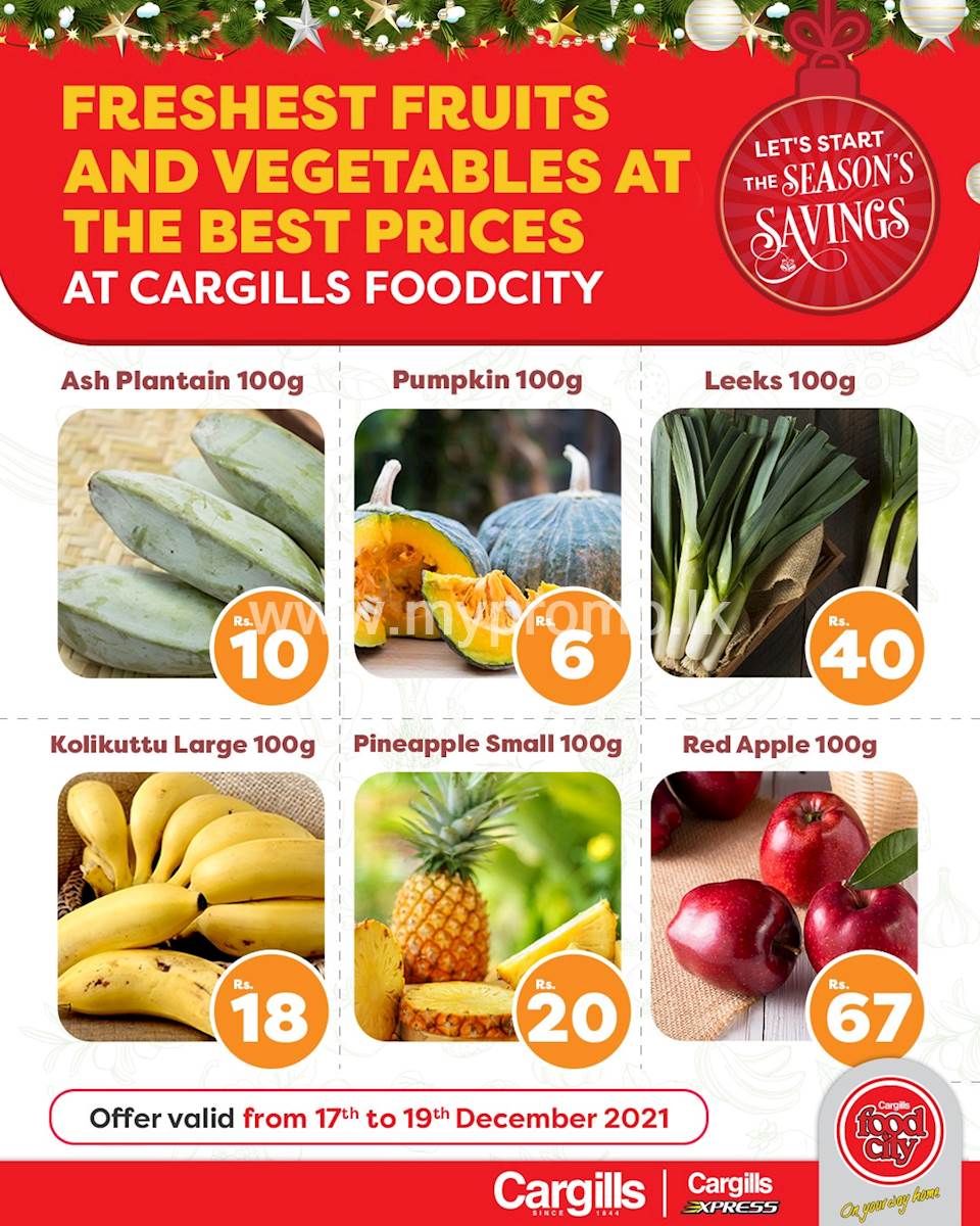Get the freshest fruits and vegetables for the best prices only at