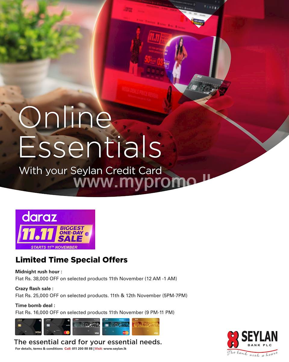 Enjoy limited time special offers on the Daraz 11.11 sale with your