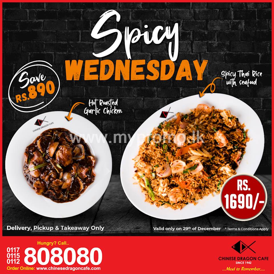 Spicy Wednesday @ Chinese Dragon Cafe