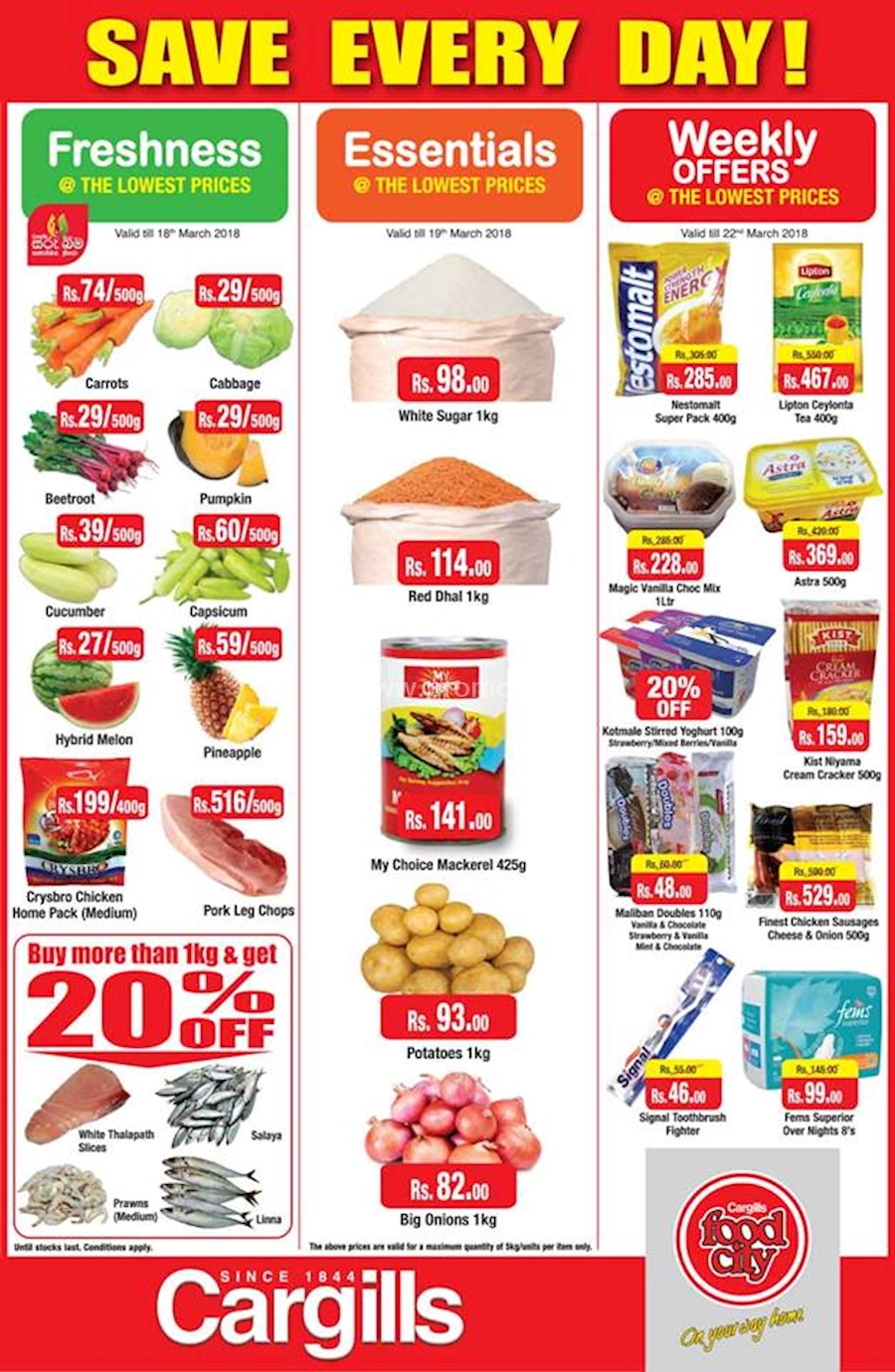 Save Every Day with Cargills Food City