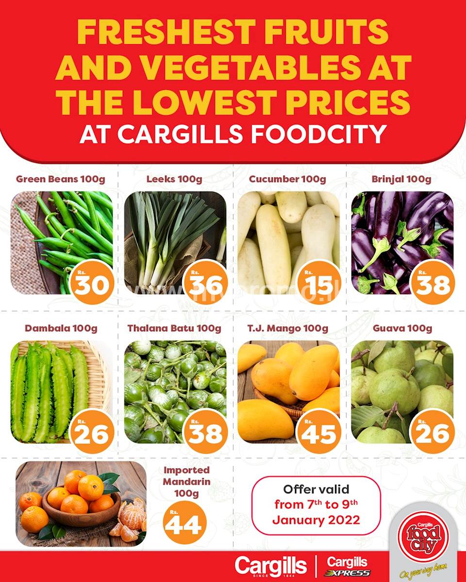 Get the freshest fruits and vegetables for the lowest prices, only at