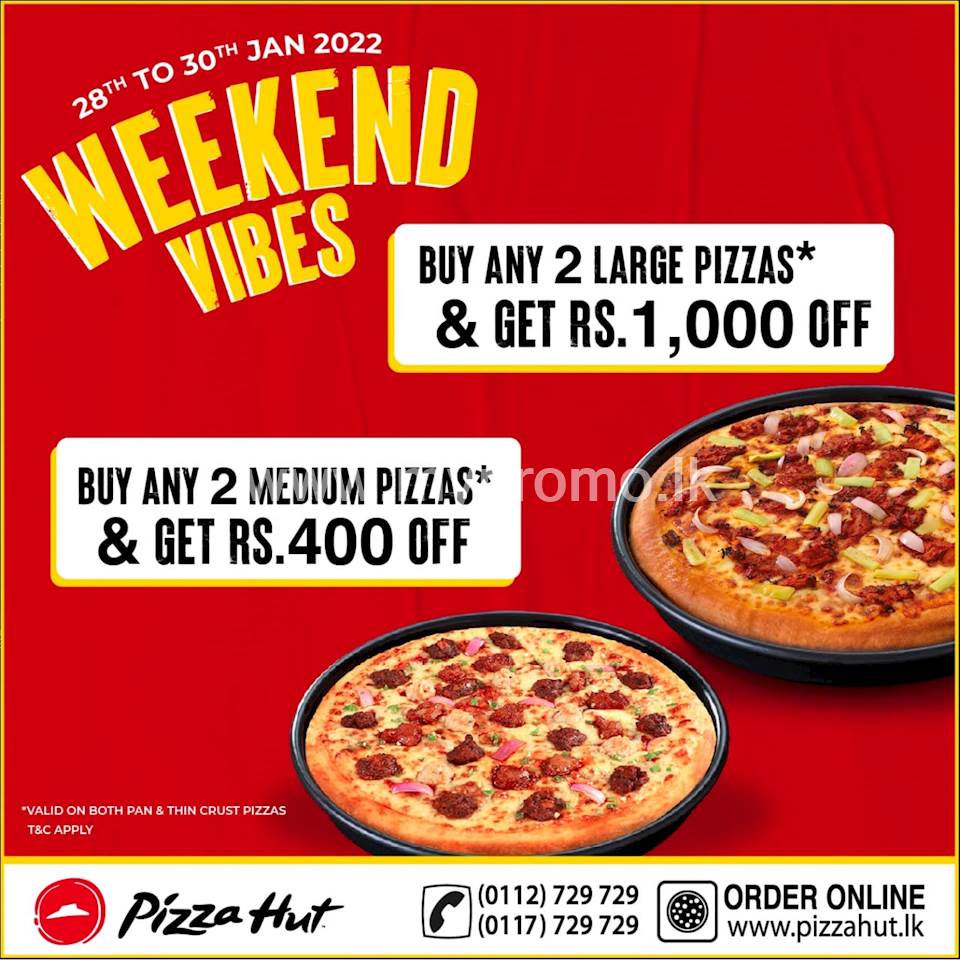 Pizza Hut's WEEKEND VIBES!