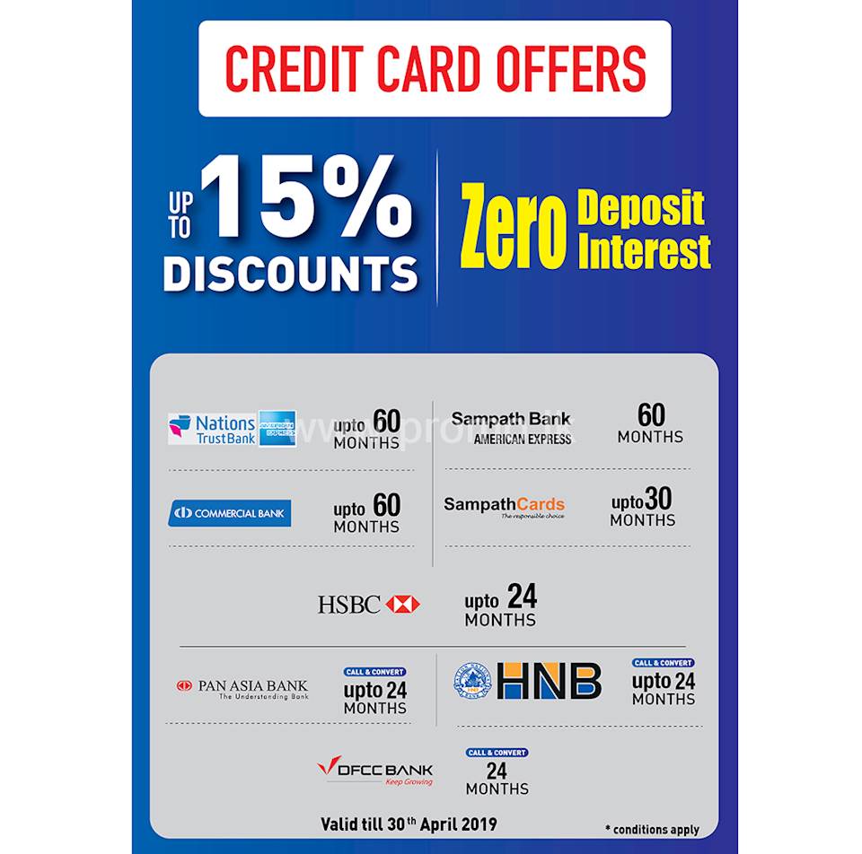 Up To 15 Discount At Damro For Credit Cards