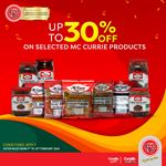 Up to 30% on selected Mc Currie products at Cargills Food City