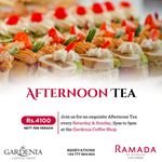 Afternoon Tea Buffet at the Gardenia Coffee Shop at Ramada Colombo