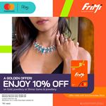 Enjoy 10% OFF on stunning gold jewelry at Shiraz Gems & Jeweller when you pay with your FriMi physical Mastercard debit card