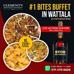 Bites buffet at Clement's Restaurant and Banquet