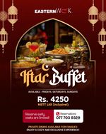 Iftar Buffet at Eastern Wok