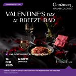 Valentine's day at Breeze Bar, Cinnamon Grand