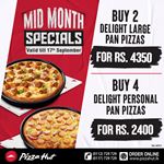 Mid Month Specials from Pizza Hut!