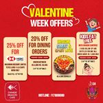 Valentine Week Offers at Chinese Dragon Cafe